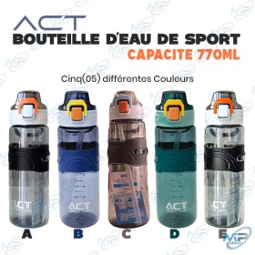 💧  Gourde Sport ACT 770ml | Bouteille d'Eau Hydratation avec Paille