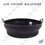 ♻️Moule en Silicone pour Air Fryer – Résistant, Réutilisable & Facile à Nettoyer – 21 cm
