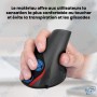 🖱️ Souris Verticale Ergonomique Filaires - Soulage le Poignet