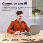 🖱️ Souris Verticale Sans Fil - 2.4G Ergonomique pour PC