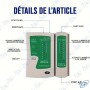 copy of TESTEUR DE CÂBLE RÉSEAU LAN RJ45 & RJ11