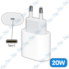 🚀 Tête de Chargeur Ultra-Rapide USB-C Power Delivery 20W | Universel iPhone & Android