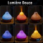 🌋Diffuseur Huiles Essentielles 300ml Effet Volcan | Humidificateur Ambiance