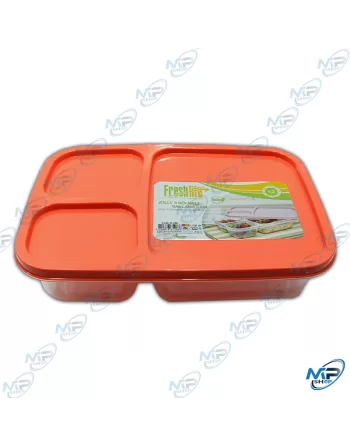 Lunch Box 3 Compartiments Freshlife - Boîte Repas Hermétique & Saine