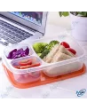 Lunch Box 3 Compartiments Freshlife - Boîte Repas Hermétique & Saine