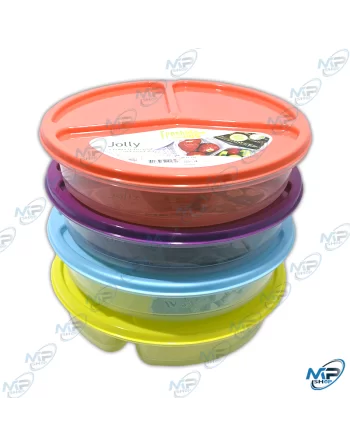 ♻️Bol Repas Rond 3 Sections Freshlife - Lunch Box Hermétique Sans BPA