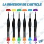 🧰 Jeu de Tournevis de Précision 6 en 1 – Idéal pour Réparations Électroniques & de Précision