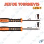 🧰 Jeu de Tournevis de Précision 6 en 1 | Tournevis Magnétiques Professionnels pour Réparation Téléphone, PC, Lunettes