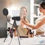✨Ring Light LED avec Support Téléphone – Trépied Flexible & 3 Modes d'Éclairage