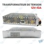 ⚡Alimentation 12V 10A Professionnelle – Sécurité & Performance