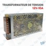 ⚡Alimentation 12V 10A Professionnelle – Sécurité & Performance