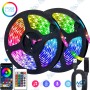 🎨Ruban LED RGB 5M 5050 USB avec Télécommande & Contrôle via Application