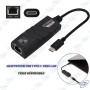 🔌 Adaptateur USB Type-C vers RJ45 Gigabit LAN - Connexion Internet Filaire Ultra-Rapide