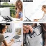 💻Support Pliable pour PC Portable - Ergonomie & Mobilité Optimales