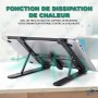 💻Support Pliable pour PC Portable - Ergonomie & Mobilité Optimales