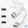 🔌 Câble USB Type-C vers Type-C 3A – 1 mètre | Charge Rapide & Transfert de Données