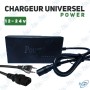 🔌Chargeur Universel Notebook 96W 12-24V - Adaptateur Secteur Polyvalent avec 8 Embouts