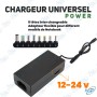 CHARGEUR PC UNIVERSELLE - 120 W -