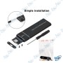 🛠️Boîtier Externe SSD M.2 NVMe USB 3.1 Type-C – 10 Gbps Ultra-Rapide