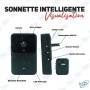 🔔 Sonnette Vidéo Intelligente WiFi avec Caméra HD & Audio Bidirectionnel