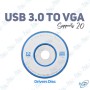 🖥️Adaptateur Convertisseur USB 3.0 vers VGA – Haute Résolution – 2 Couleurs
