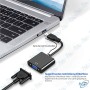 🖥️Adaptateur Convertisseur USB 3.0 vers VGA – Haute Résolution – 2 Couleurs