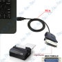 🔌Câble Adaptateur USB vers Port Parallèle DB25 Femelle – Connecteur IEEE 1284 pour Imprimantes