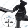 🌟 Ring Light LED avec 2 supports téléphone – Lampe circulaire pour streaming, maquillage et vidéos