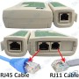 🛠️ Testeur de Câble Réseau RJ45/RJ11 Pro | Diagnostic Rapide
