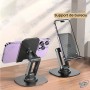 📱Support Téléphone Rotatif 360° Métallique – Multi-Angles