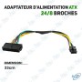 🔌Adaptateur ATX 24 vers 8 Broches | Compatibilité Carte Mère