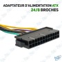 🔌Adaptateur ATX 24 vers 8 Broches | Compatibilité Carte Mère