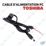 🔌Câble DC Réparation Toshiba PC Portable | Fils Dénudés