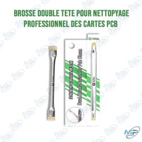 ✨ Brosse Double Tête Nettoyage Circuits Imprimés | Précision ESD