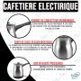☕Cafetière Électrique SuTai 0.8L Inox | Café Turc et Express
