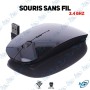 💻🖤 Souris Sans Fil 2.4 GHz Noire : Ergonomie, Discrétion et Fiabilité
