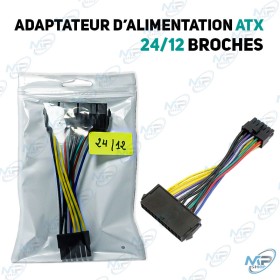 🔗Câble Adaptateur ATX 24 Broches vers 12 Broches | Upgrade PC Facile