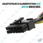 🔗Câble Adaptateur ATX 24 Broches vers 12 Broches | Upgrade PC Facile