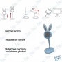 📱Support Téléphone Lapin Mignon – Réglable, Pliable et Anti-Glisse