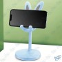 📱Support Téléphone Lapin Mignon – Réglable, Pliable et Anti-Glisse