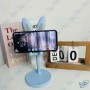 📱Support Téléphone Lapin Mignon – Réglable, Pliable et Anti-Glisse