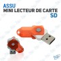 💾Mini Lecteur de Carte SD ASSU - USB Portable pour Transfert Rapide