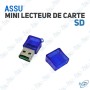 💾Mini Lecteur de Carte SD ASSU - USB Portable pour Transfert Rapide