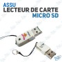 💾Mini Lecteur de Carte Micro SD ASSU - USB Portable pour Transfert Rapide