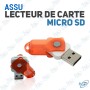 💾Mini Lecteur de Carte Micro SD ASSU - USB Portable pour Transfert Rapide