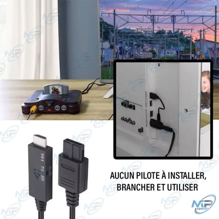 🕹️Adaptateur N64 & SNES vers HDMI | Redécouvrez vos Jeux Rétro en HD 1080P
