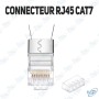 ⚡Connecteur RJ45 Cat7 Blindé - Performance 10Gbps & Durabilité Or 50U