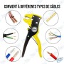 ⚙️Pince à Dénuder Automatique Professionnelle CYH-1 - Câbles Solides et Souples