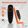 🗣️Télécommande Air Mouse G10 Sans Fil 2.4GHz | Souris Gyroscopique Vocale