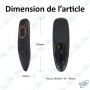 copy of TELECOMMANDE MINI CLAVIER SANS FIL AIR MOUSE